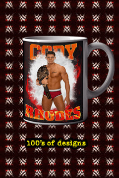 CODY Rhodes 11oz Mug | Pro Wrestling | Wrestling Fan Gift | CODY Rhodes Merchandise