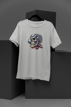 "Thunderous Frostbite T-Shirt | Marvel Inspired Ice Skull Tee | Norse God Graphic Shirt"