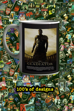 Gladiator 11oz Mug Maximus Russell Crowe Film Memorabilia Design | Classic Movie Fan Souvenir Gift