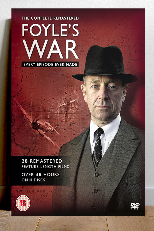 Foyle's War - Michael Kitchen Gloss Poster | WWII Detective Drama Print