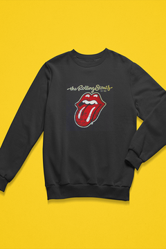 Rolling Stones Logo | Band Sweatshirt | Vintage Rock | Retro Style | Iconic Logo | 1960s Fashion | Music Inspired | Cool & Trendy | Classic Rock Vibes | Unique Design | Unisex Sweatshirt