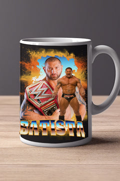 Batista 11oz Mug | Pro Wrestling | WWE Superstar Batista Merchandise