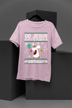 UGLY "Holy Night" Jesus Birthday Christmas T-shirt | Retro | Nativity Scene | Bethlehem |