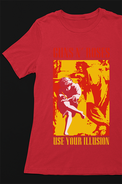 Guns N' Roses Use Your Illusion | Rock Band Tee featuring Classic 90s Design | Vintage Axl Rose Style | Slash Inspired Graphic | Retro Hard Rock Shirt | Grunge Glam Metal Era Clothing | Iconic Music Merchandise