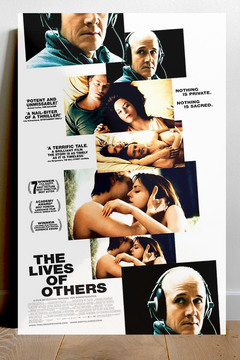 The Lives of Others | Ulrich Mühe | Gloss Poster | Film Design | Home Decor | Movie Art Print