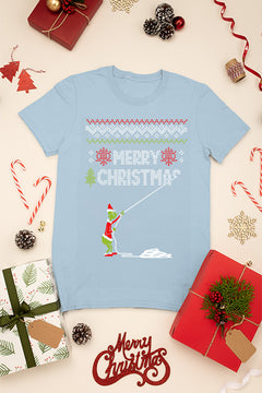 KIDS UGLY | Grinch Merry Christmas | Kids Christmas Ugly Design | Retro Holiday Cheer