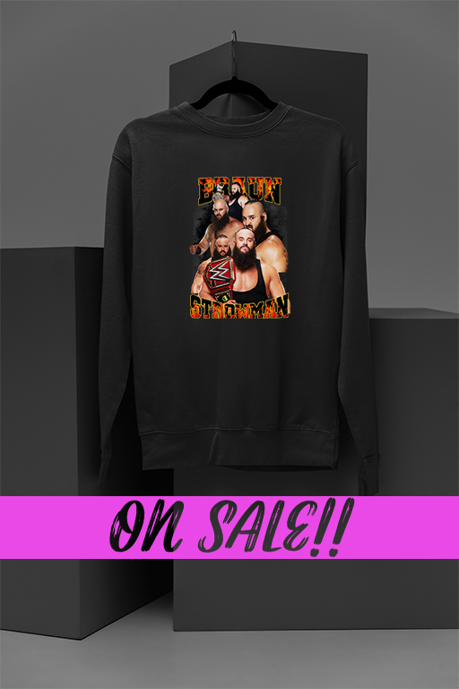 Braun Strowman | WWE Superstar | Monster Among Men Sweatshirt | Raw Era |