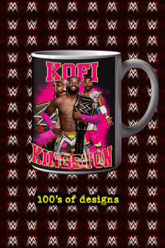 Kofi Kingston 11oz Mug | Pro Wrestling Fans | Kofi Kingston Design
