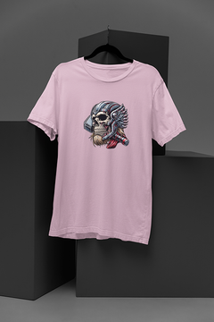 "Thunderous Frostbite T-Shirt | Marvel Inspired Ice Skull Tee | Norse God Graphic Shirt"