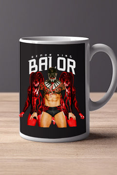 DEMON KING BALOR 11oz Mug | WWE Finn Balor | Wrestling Fan Gift | Collectible Memorabilia