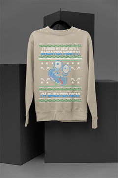 UGLY Dimensional Rick Christmas Sweatshirt | Rick and Morty | Portal Adventures | Interdimensional