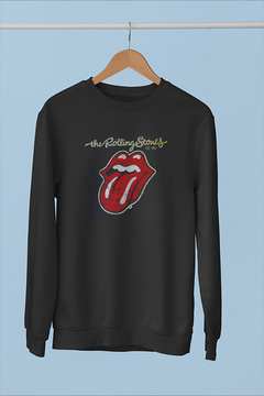 Rolling Stones Logo | Band Sweatshirt | Vintage Rock | Retro Style | Iconic Logo | 1960s Fashion | Music Inspired | Cool & Trendy | Classic Rock Vibes | Unique Design | Unisex Sweatshirt