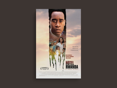 Hotel Rwanda Canvas Print Don Cheadle | Film Art Decor Poster Wall Hanging Photo Decor