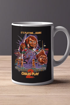 Horror Childs Play Chucky 11oz Mug | Scary Movie Ceramic Cup Merch