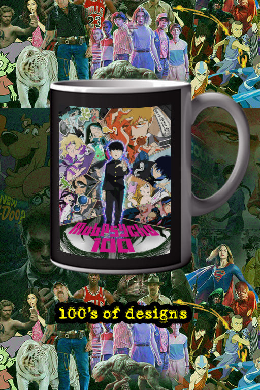 Mob Psycho 100 11oz Mug | Anime Mug | TV Show Merch | Shigeo Kageyama Mug | Cartoon Coffee Cup