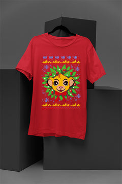 UGLY Roaring Christmas Simba Lion King T-Shirt | Retro 90s Nostalgia