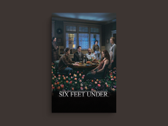 Six Feet Under Canvas Print David Fisher | TV Show Six Feet Under Design Emily Skala Nate Brenda Ruth Fisher Claire  Home Decor Wall Art Photo Print Illustration Portrait Fine Art Print Artwork Modern Modernist Gallery Wall Piece Framed Unframed Gicle