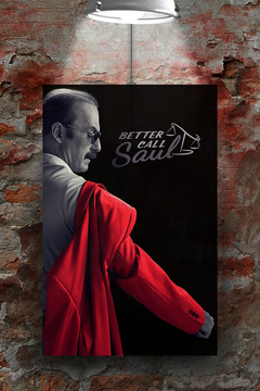 Better Call Saul Bob Odenkirk Premium Gloss Poster | TV Show Memorabilia | Collectible Fan Art | Iconic TV Series Decor