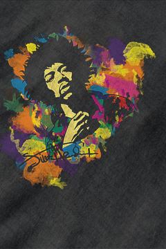 Jimmy Hendrix | Vintage Rock Band Tee | 1960s Retro Music Shirt | 70s Guitar Legend | Psychedelic Graphic T-Shirt