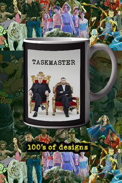 Taskmaster 11oz Mug featuring Greg Davies | Alex Horne | TV Show Taskmaster Design