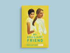 My Brilliant Friend Canvas Print Elena Ferrante Lila | TV Show Design Artificio31