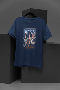 Kiss Monster | Vintage Rock Band Tee | Iconic Kiss Monster Design | Retro Glam Rock Fashion | 1970s Rock Star Style | Limited Edition Collectible Shirt