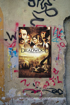 Deadwood Timothy Olyphant Premium Gloss Poster | TV Show Deadwood Design | Vintage Western Wall Art