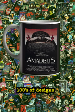 Amadeus 11oz Mug | Film Memorabilia | Amadeus Poster Design | Lead Actor Name