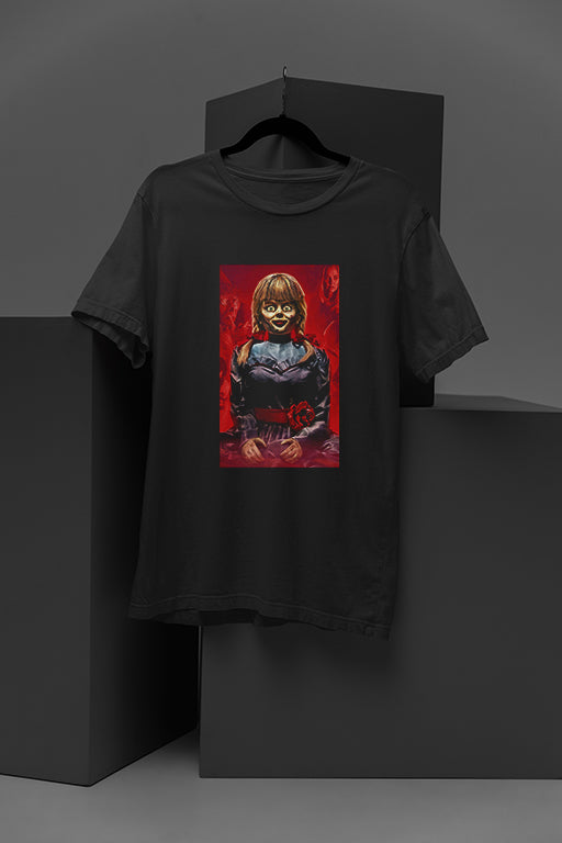 Horror Annabelle The Conjuring | Scary Vintage Graphic Tee | Costume Gift | Halloween