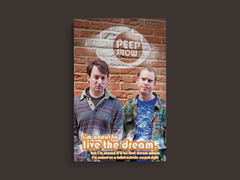 Peep Show Canvas Print | TV Show Art | David Mitchell | Robert Webb | British TV Series Decor