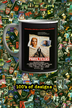 Paris, Texas 11oz Mug | Film Memorabilia | Paris, Texas Design | Harry Dean Stanton