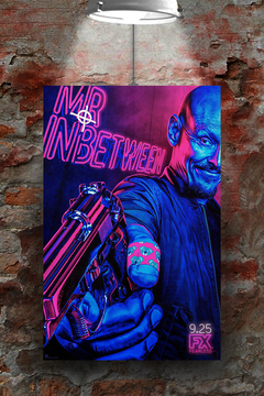 Mr Inbetween: Scott Ryan Premium Gloss Poster | TV Show Merchandise | Mr Inbetween Design | Lead Actor Memorabilia