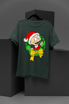 UGLY Vintage Retro Rugrats Tommy Christmas T-shirt | 90s Cartoon Holiday Tee | Hipster