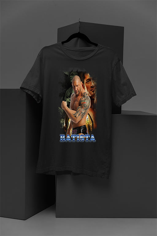 Batista WWE Shirt | Evolution Era | Champion | The Animal | Vintage Wrestling Tee