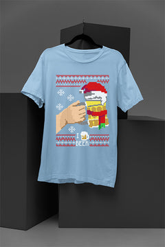 UGLY Festive Cheers: I Love Beer | Christmas Cheer | Ugly Sweater Design | Retro