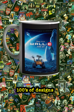 Wall-E 11oz Mug | Film Memorabilia | Wall-E Design | Eva & Wall-E Mug