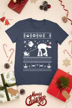 KIDS UGLY: Galactic Fun Star Wars Christmas Sledge | Kids Christmas Ugly Design |