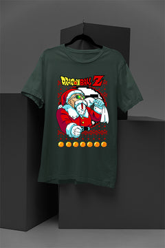 UGLY Roshi Christmas Chaos | Dragon Ball Z Santa Shirt | Festive Anime Wear | Retro Anime