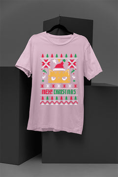 UGLY Meh! Christmas Cat | Vintage Christmas | Retro Era | Festive Feline | Quir