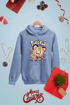 KIDS UGLY Meowth from Pokemon | Festive Kids Christmas Design | Retro 90