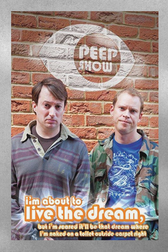 Peep Show | David Mitchell | Robert Webb | TV Show Poster | Gloss Print | Wall Art | Home Decor