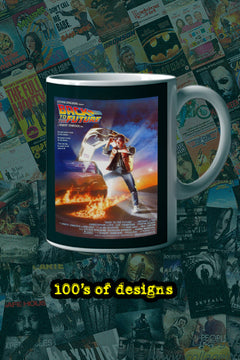 Back to the Future 11oz Mug Marty McFly | Film Memorabilia Poster Design