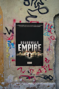 Boardwalk Empire Steve Buscemi Gloss Poster | Vintage TV Show Memorabilia | Nucky Thompson Wall Decor