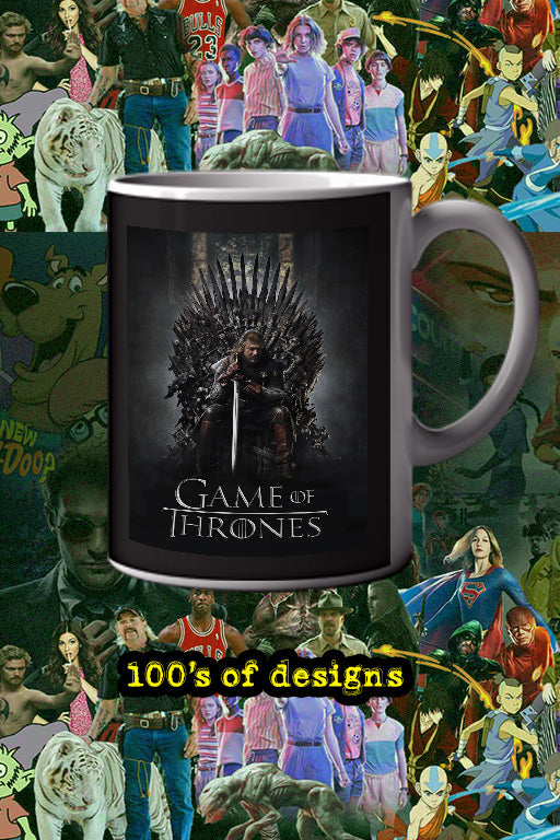 Game of Thrones 11oz Mug | TV Show | Game of Thrones Design | Poster | Lead Actor's Name