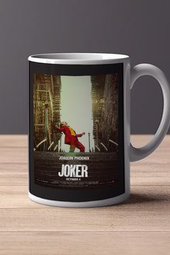 Joker 11oz Mug Joaquin Phoenix | Film Memorabilia | Joker Design