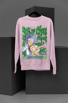 UGLY Rick N Morty Christmas Sweatshirt | Unique Ugly Design | Dimension-C137 Inspired