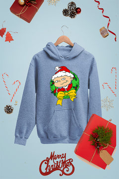 KIDS UGLY: Rugrats Phil Vintage Christmas Hoodie | 90s Cartoon Graphic |