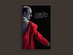 Better Call Saul Canvas Print | Bob Odenkirk | TV Show Fan Art | Wall Decor | Saul Goodman Art | Breaking Bad | Unique Design | Lawyer Gift | Cool Art