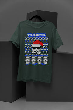 UGLY Galactic Festivities | Star Wars Storm Trooper in a Santa Hat | Christmas Ugly Designs