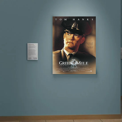 The Green Mile Canvas Print featuring Tom Hanks | Green Mile Film Art | Vintage Movie Poster | Classic Cinema Décor